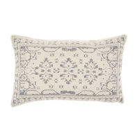 Rectangular Lumbar Pillow, Tapestry Design