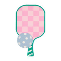Pickleball Paddle Shaped Napkins, 16 ct