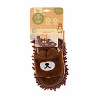 Cleaning Helpers Bear Cleaning Slipper Genie, Brown
