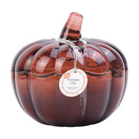 Perfect Harvest Pumpkin Chai Glass Candle, 28 oz