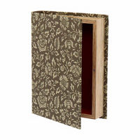 Floral Book Box, 9 in