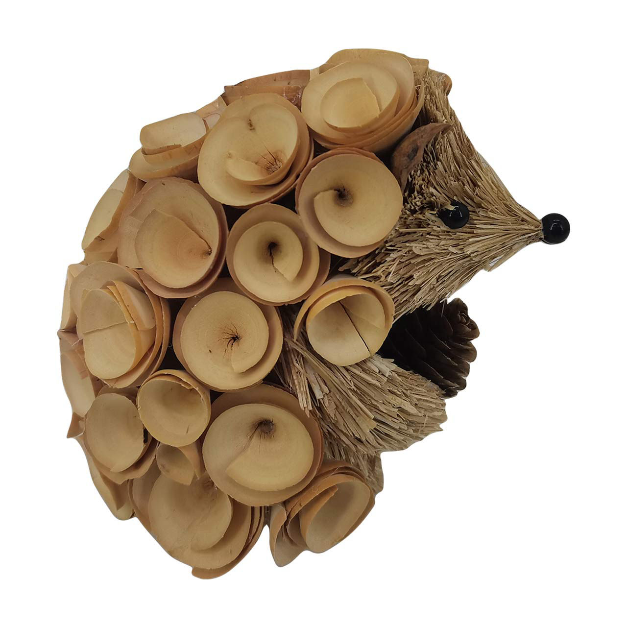 Natural Hedgehog Figurine, 5 in