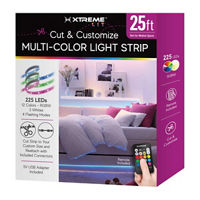 Xtreme Lit Cut & Customize Multi-Color Light Strip, 25 ft