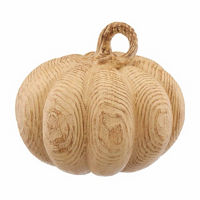 Woodgrain Pumpkin, 10 in
