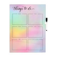 Dry Erase Glass Memo Board