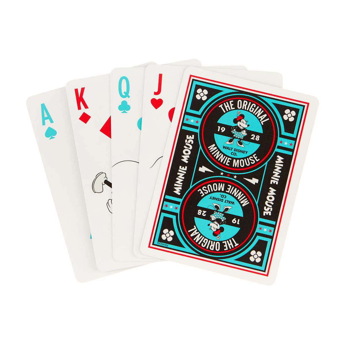 Bicycle Disney Character Playing Cards, 4 Assorted Characters