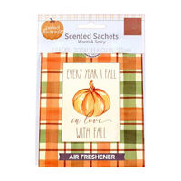 Perfect Harvest Scented Sachet Air Freshener, Warm & Spicy, 2 ct