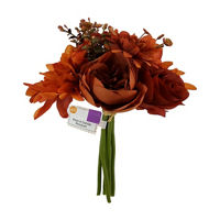 Artificial Mixed Floral Bouquet, 11 in