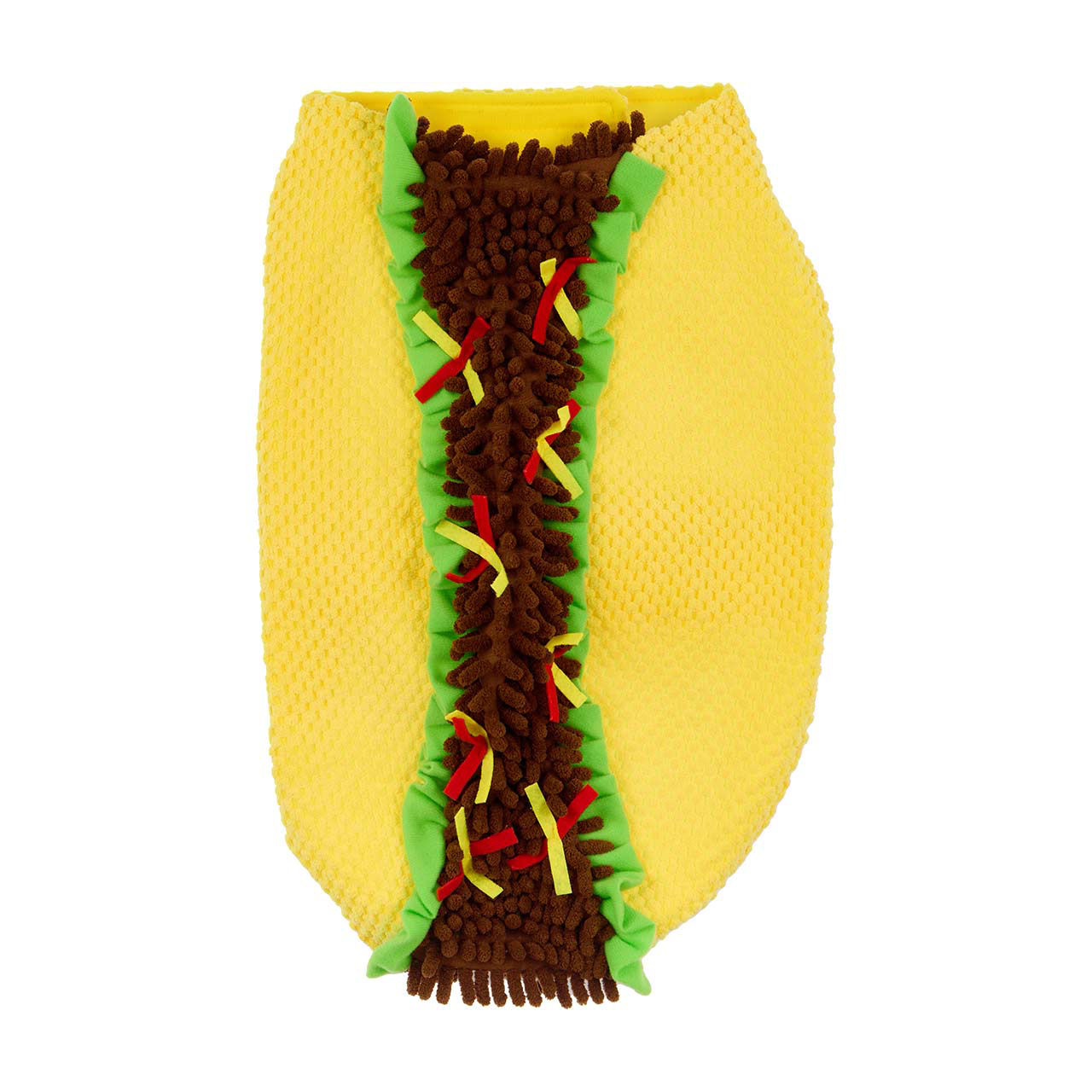 Halloween Plush Pet Taco Costume, X-Large