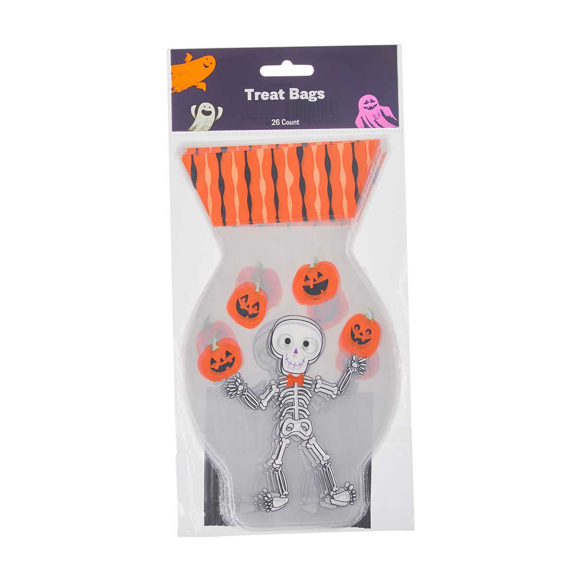 Halloween Printed Treat Bags, 26 ct, Assorted
