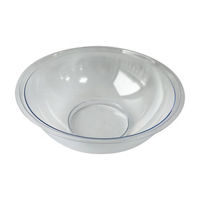 Clear Plastic Mixing Bowl, 8 qt