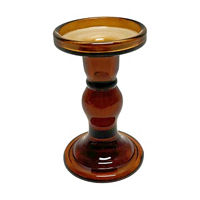 Glass Candle Holder Large