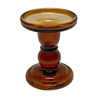 Glass Candle Holder Small