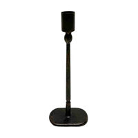 10inch Metal Black Taper Candle Holder