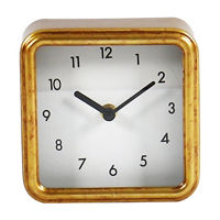 5 inch gold clock