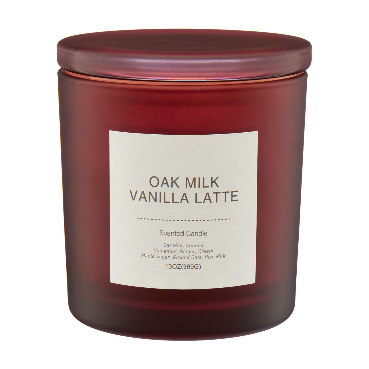 Oak Milk Vanilla Latte Scented Candle, 13 oz