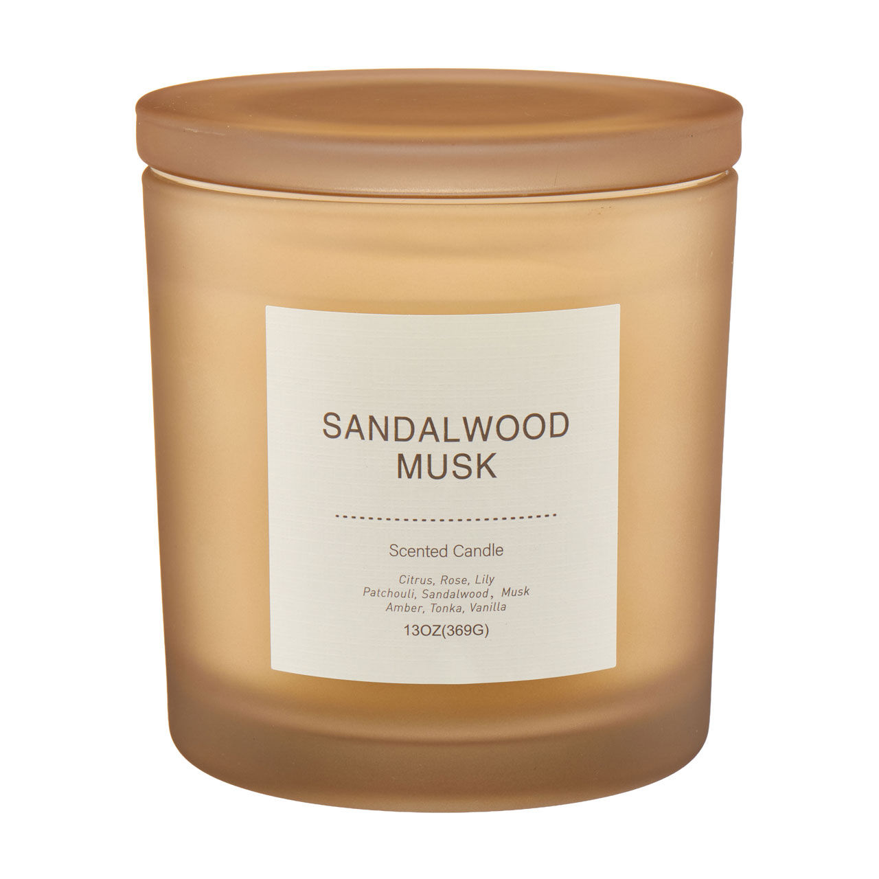 Sandalwood Musk Scented Candle, 13 oz