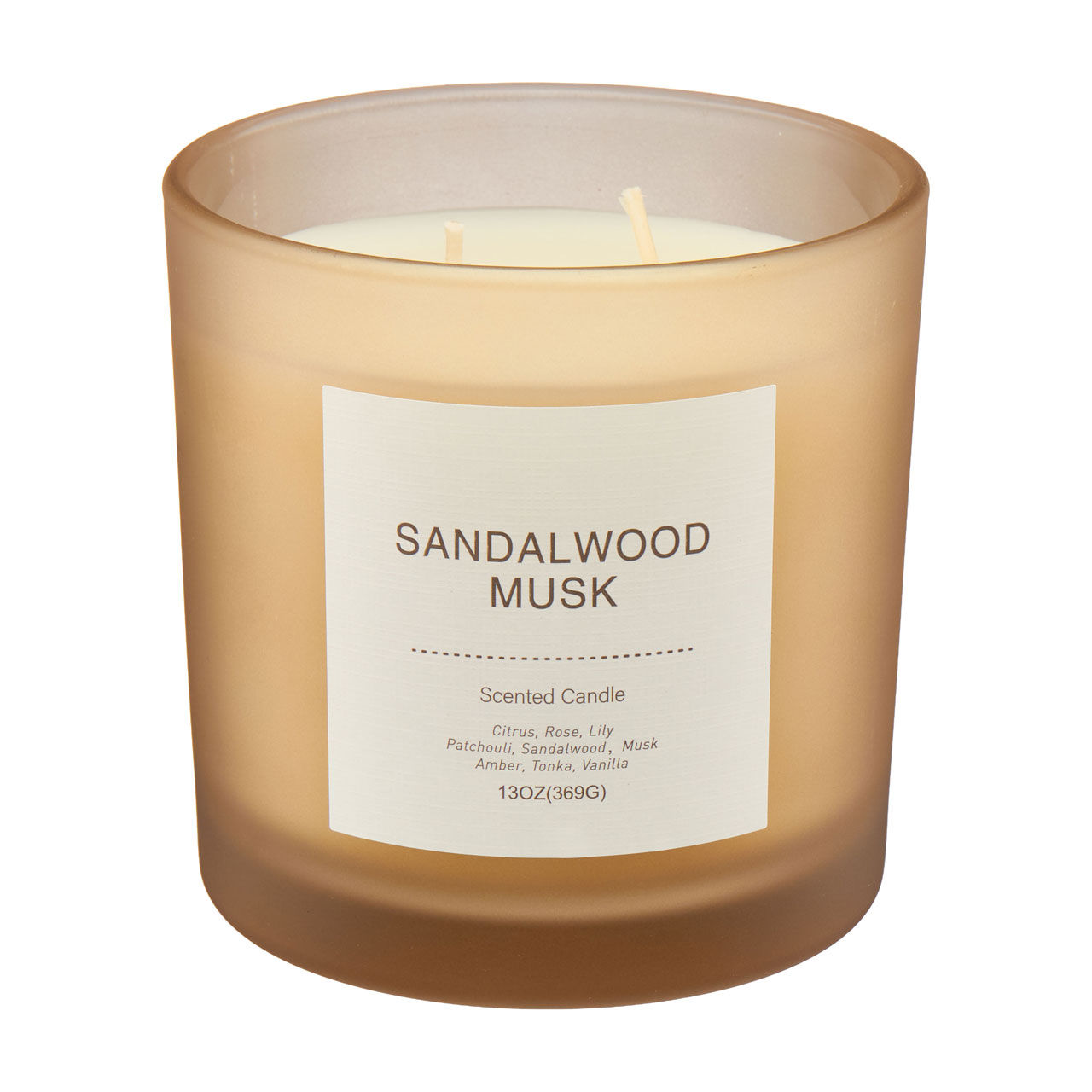 Sandalwood Musk Scented Candle, 13 oz