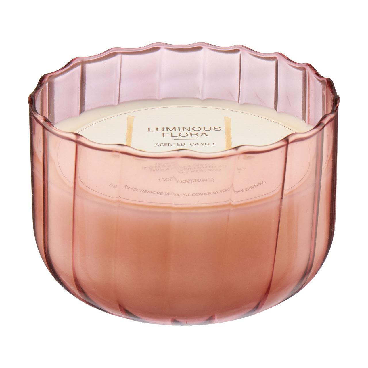 Luminous Flora Scented Candle, 13 oz