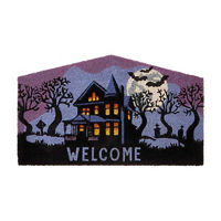 Halloween Coir Doormat, Assorted Styles