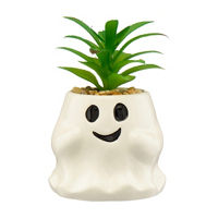 Halloween Ghost Succulent Pot