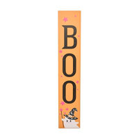 "Boo" Halloween Porch Leaner Sign