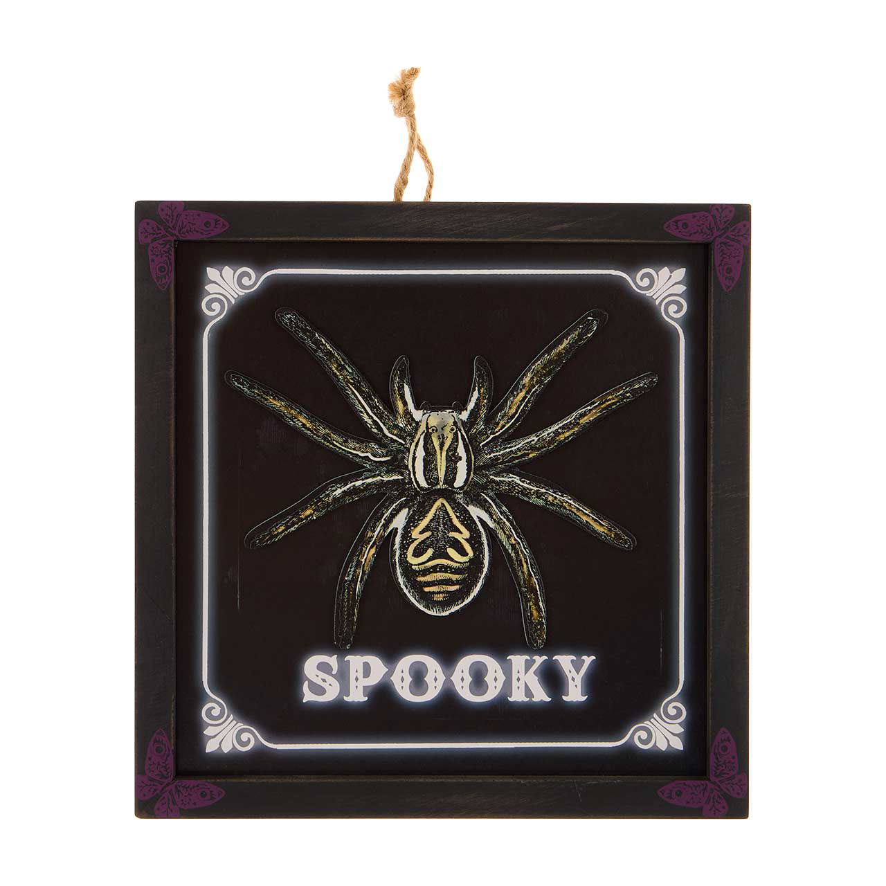 Halloween Spooky Insect Wall Sign, Assorted