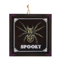 Halloween Spooky Insect Wall Sign, Assorted
