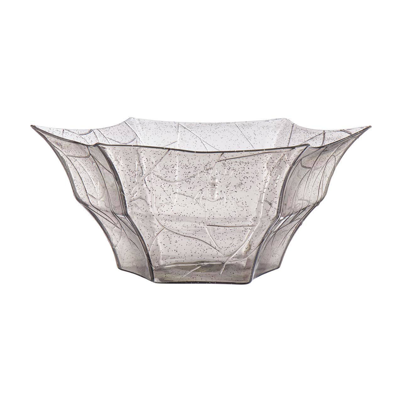 Halloween Glitter Web Bowl