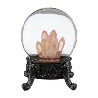 Halloween Globe with Crystal Decoration
