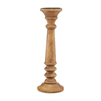 Wood Candle Stick, 15 in