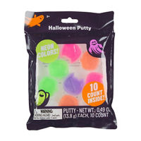 Halloween Putty, 0.49 oz - 10 ct