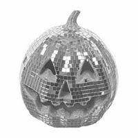 Halloween Mosaic Mirror Décor, Silver, 1 ct - Assorted