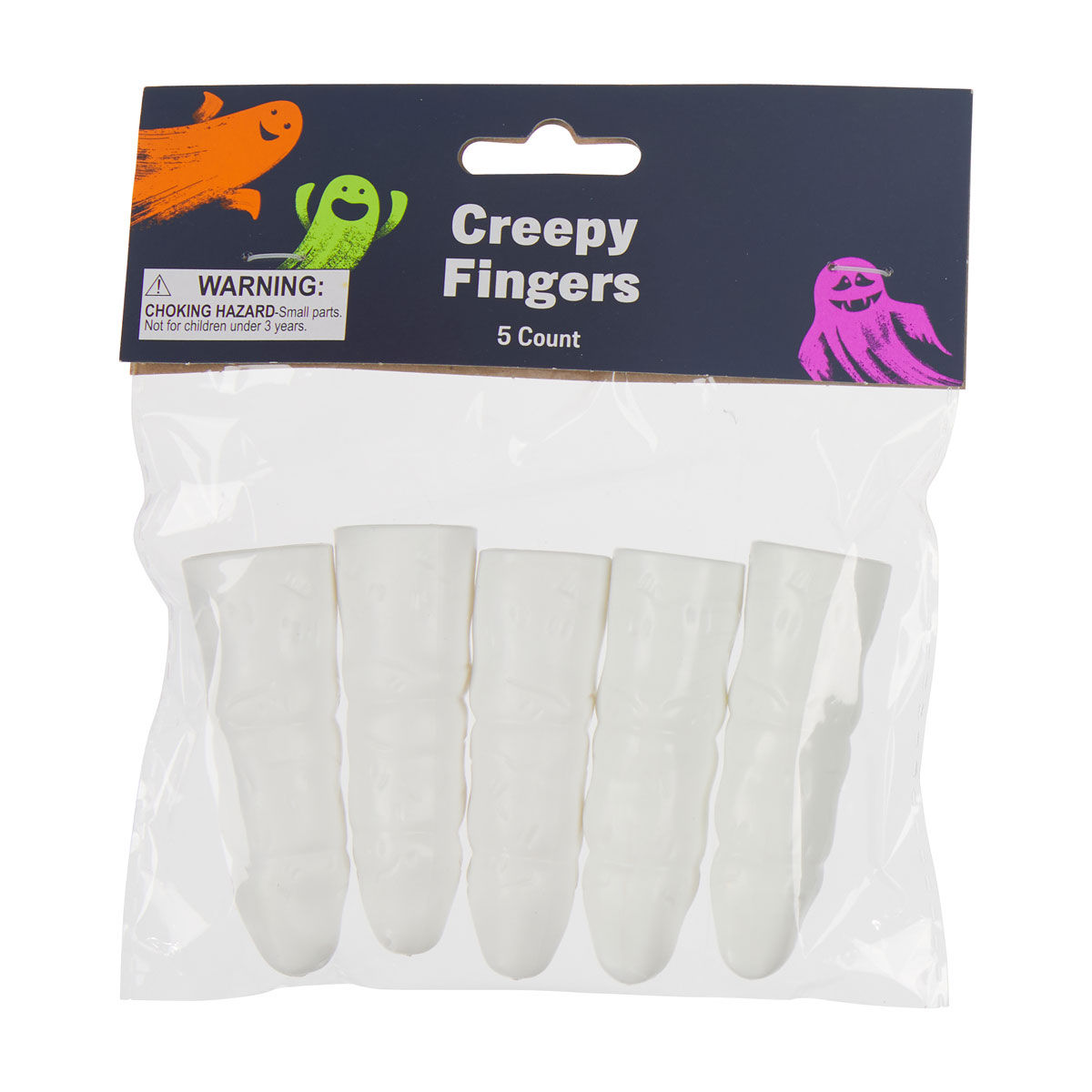 Halloween Creepy Fingers, 5 ct, 1 pk - Assorted