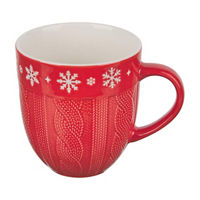 Christmas Sweater Embossed Mug, Assorted