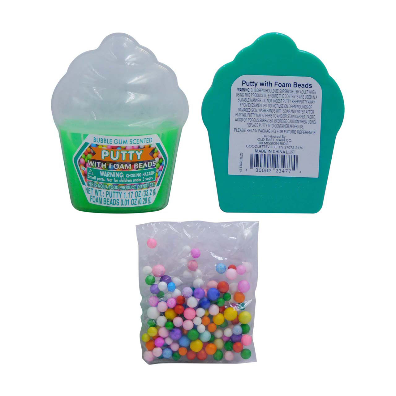 Scented Putty with Foam Beads/Scented Putty with Add-ins, Assorted