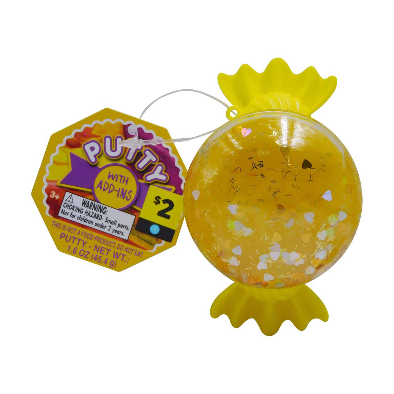 Scented Putty with Foam Beads/Scented Putty with Add-ins, Assorted