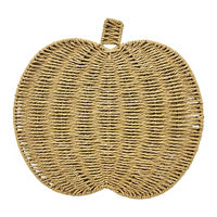 Harvest Paper Rope Pumpkin Charger