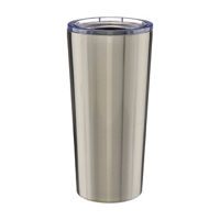 Metallic Silver Bottle, 32 oz