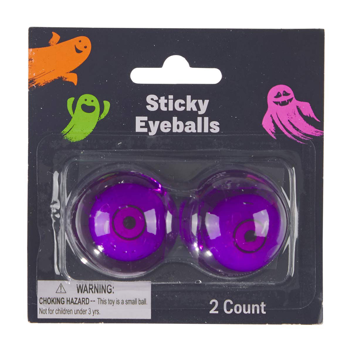 Halloween Sticky Eyeballs, 2 ct - Assorted