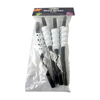 Halloween Ghost Plastic Straws, 4 ct