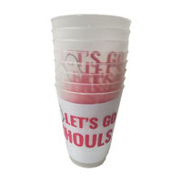 Halloween Frosted Ghoul Plastic Cup, 8 ct