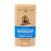 Dr Squatch Odor Squatching Deodorant, Fresh Falls, 2.65