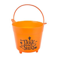 Halloween Cauldron Bucket, Large, Assorted