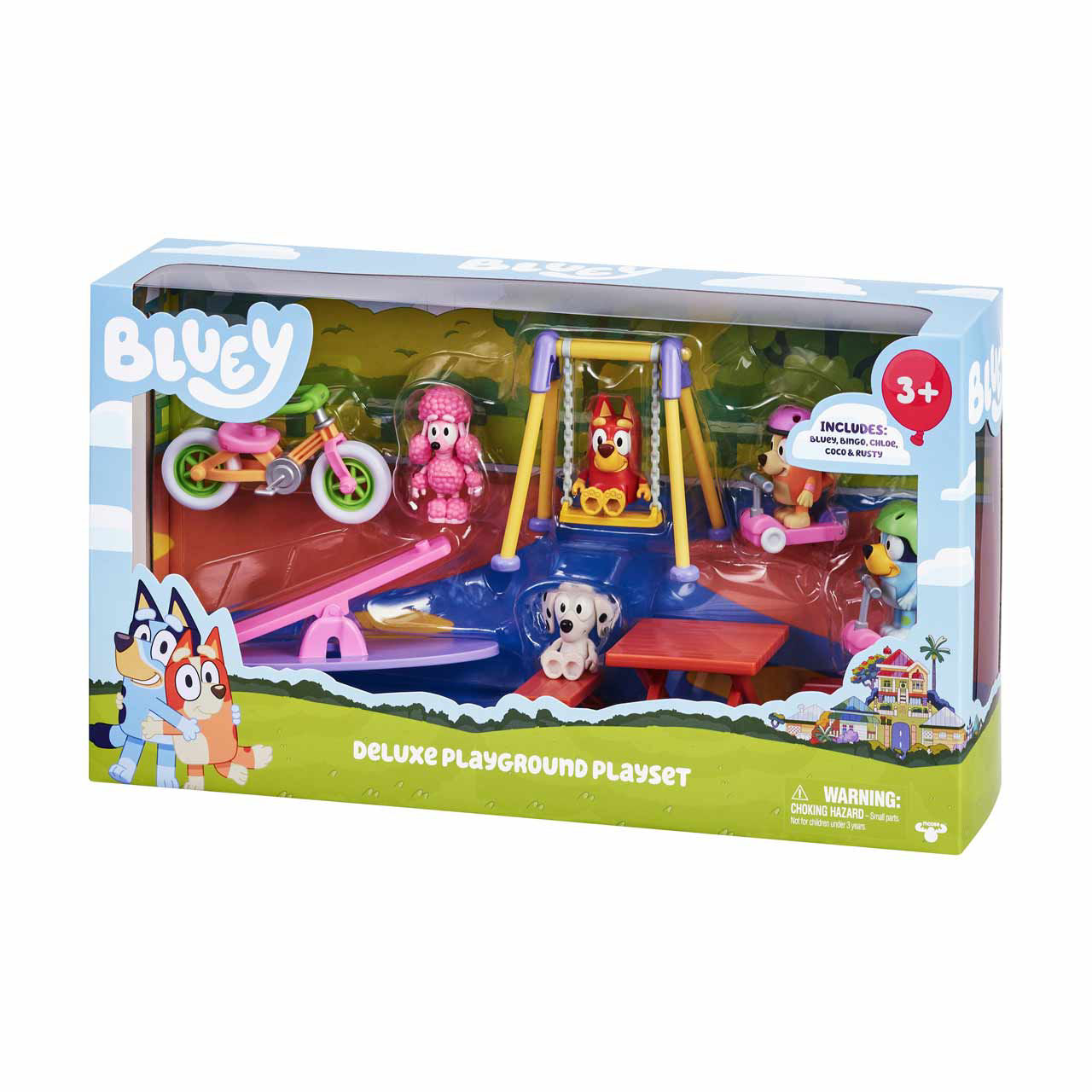 Bluey Deluxe Playground Playset
