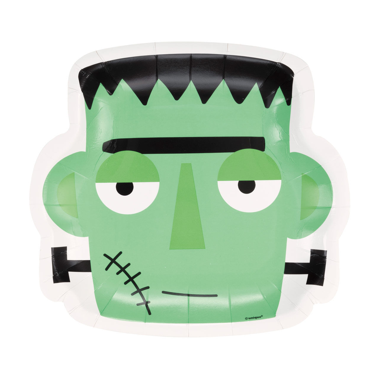 Spooky Skeletons Monster-Shaped Plates, 8.25 in, 8 ct