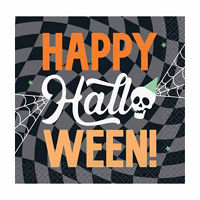 Spooky Skeletons Beverage Napkins, 16 ct