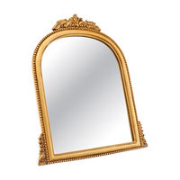 12X10inch Gold Resin Ornate Tabletop Mirror