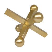 Small Resin Gold Jack