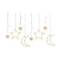 Colorways Moon & Stars LED String Lights
